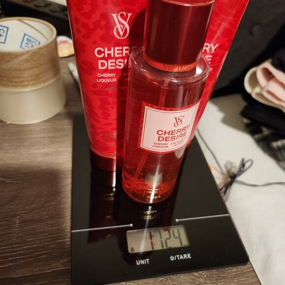 Victoria's Secret Cherry Desire Fragrance Mist and Lotion Bundle - Picture 4 of 4